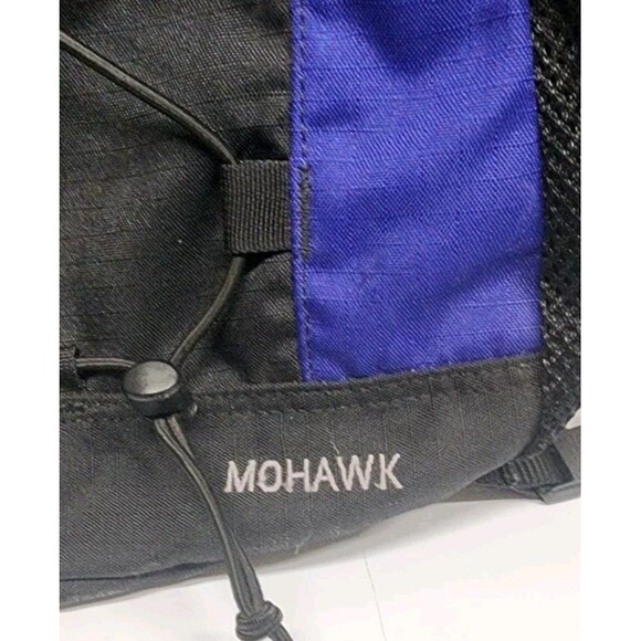 The North Face Backpack Purple Black Mohawk Hiking Day Pack School - Picture 5 of 7